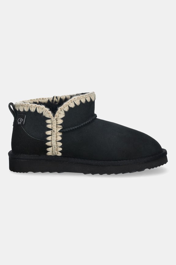 Μπότες χιονιού σουέτ Answear.LAB AW25.8.A μαύρο WA25