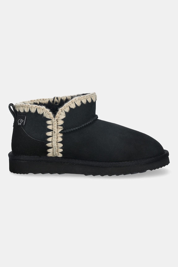 Μπότες χιονιού σουέτ Answear.LAB AW25.8.A μαύρο WA25