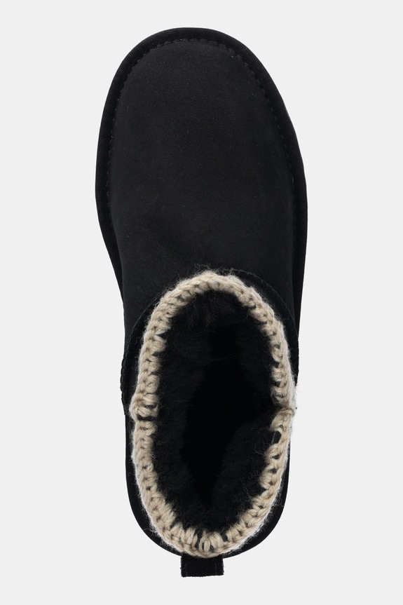 Μπότες χιονιού σουέτ Answear.LAB μαύρο AW25.8.A
