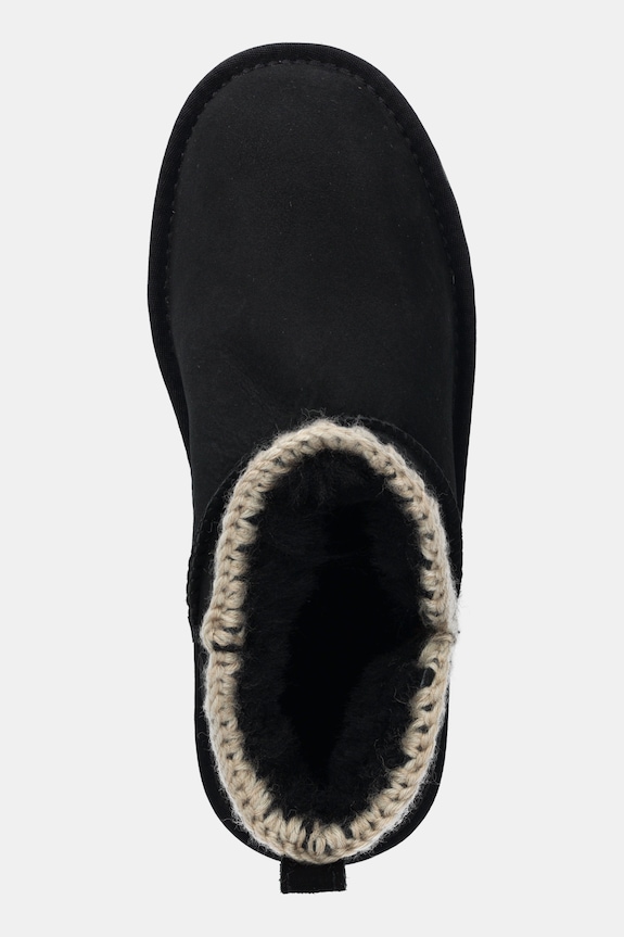 Μπότες χιονιού σουέτ Answear.LAB μαύρο AW25.8.A
