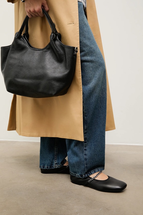 Answear.LAB balerini de piele negru V2092-08-1