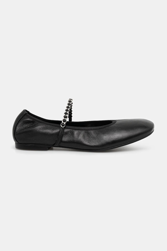 Answear.LAB balerini de piele V2092-08-1 negru WA25