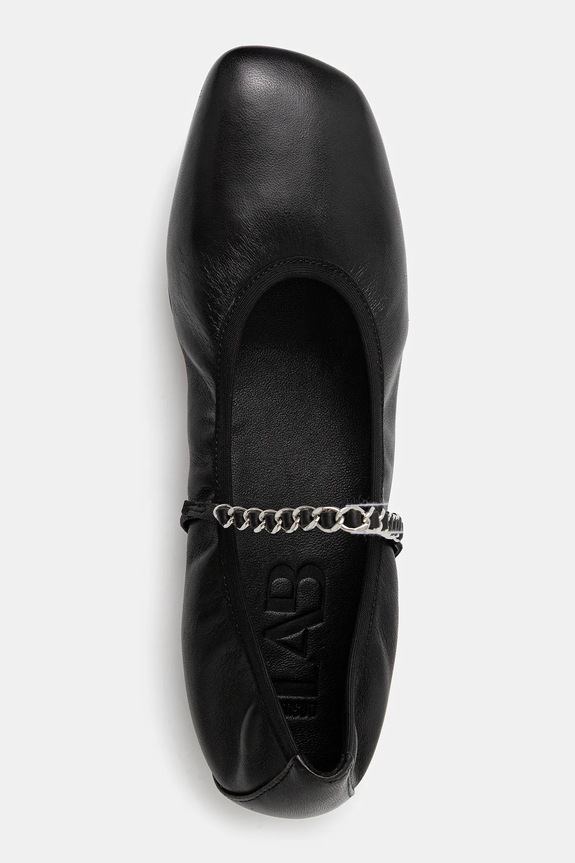 Answear.LAB balerini de piele V2092-08-1 negru