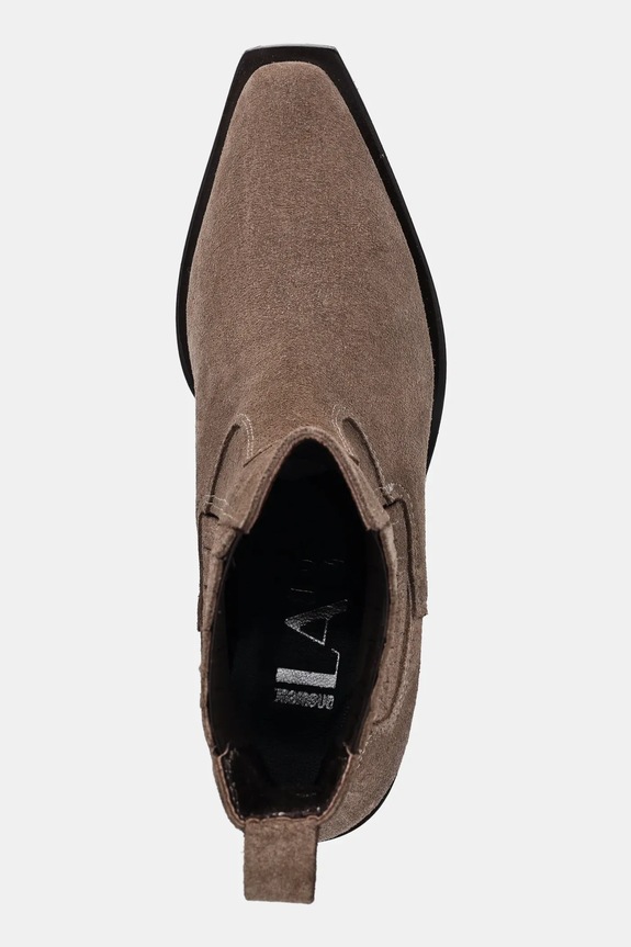 Answear.LAB sztyblety zamszowe 50109 beżowy
