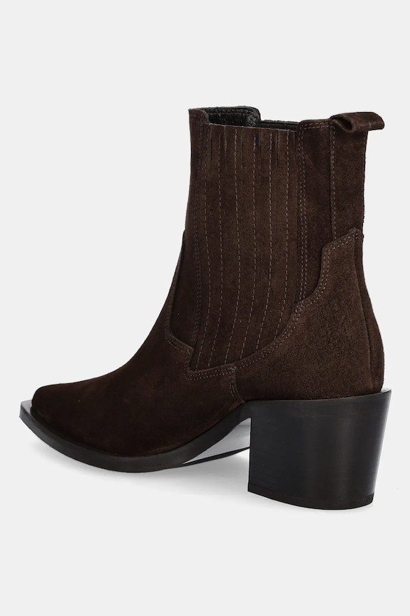 Answear.LAB sztyblety zamszowe brązowy 50109