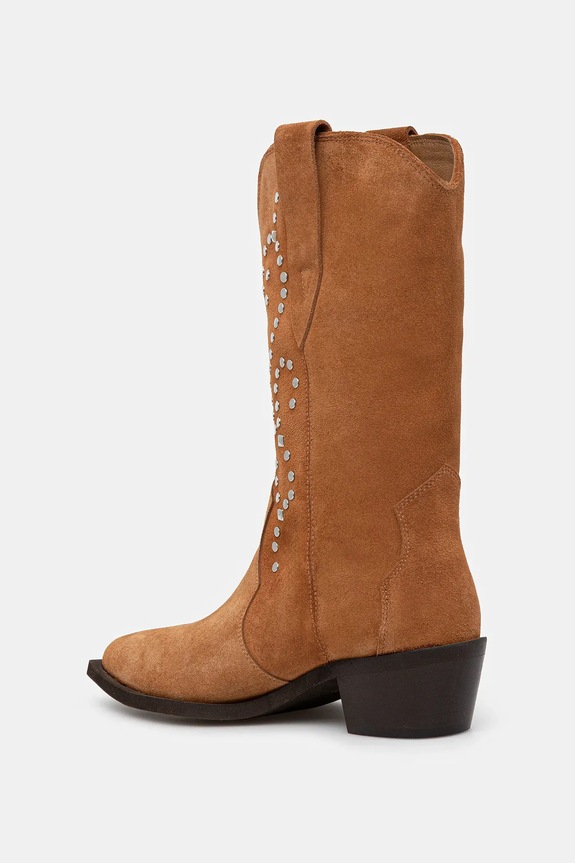 Καουμπόικες μπότες σουέτ Answear.LAB μπεζ 5097-06