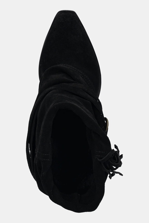 Semišové topánky Answear.LAB AN-XY25024-3188H-L čierna