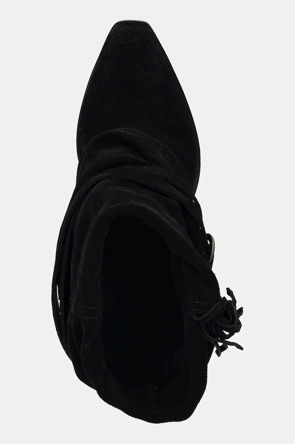 Semišové topánky Answear.LAB AN-XY25024-3188H-L čierna