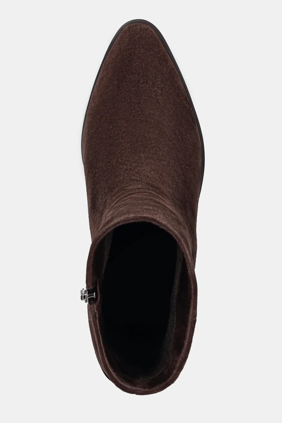 Answear.LAB botki zamszowe AN-X24309-3182H-L brązowy