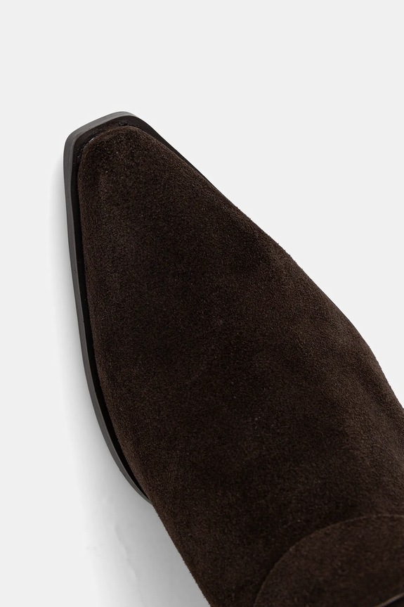 Answear.LAB stivali cowboy in pelle scamosciata AN-58567-2100A-L marrone
