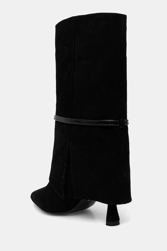 Semišové topánky Answear.LAB čierna AN-58629-621H-L