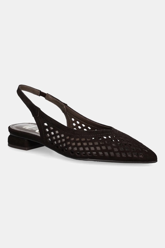 Answear.LAB ballerine in pelle scamosciata slingback marrone SH586132026A.hak