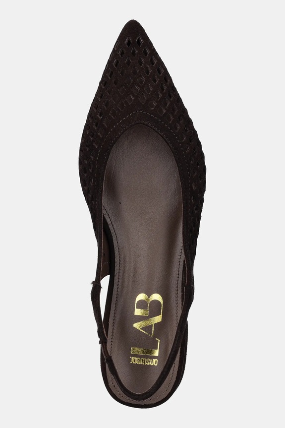 Answear.LAB ballerine in pelle scamosciata marrone SH586132026A.hak