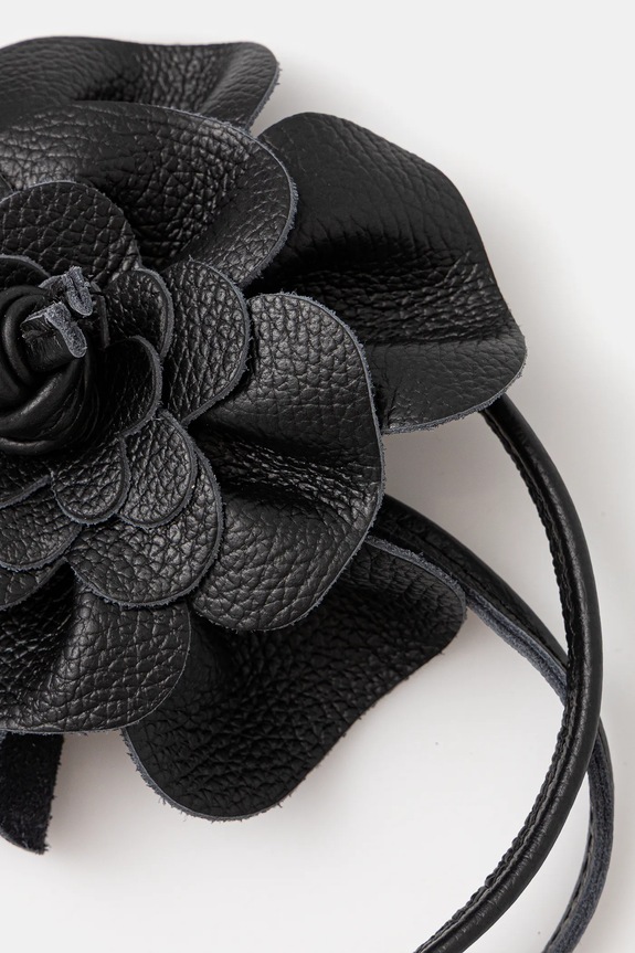 Answear.LAB pasek skórzany 1314 czarny WA00