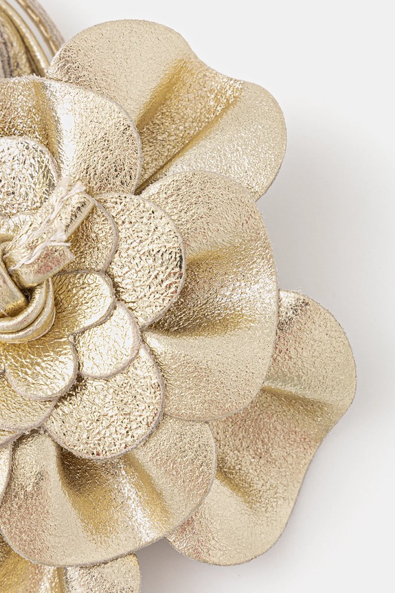 Answear.LAB cintura in pelle 1314 oro WA00