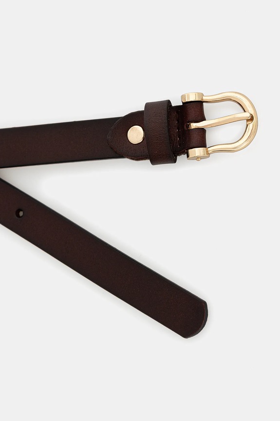 Answear.LAB pasek skórzany LD-2048.iak brązowy WA25