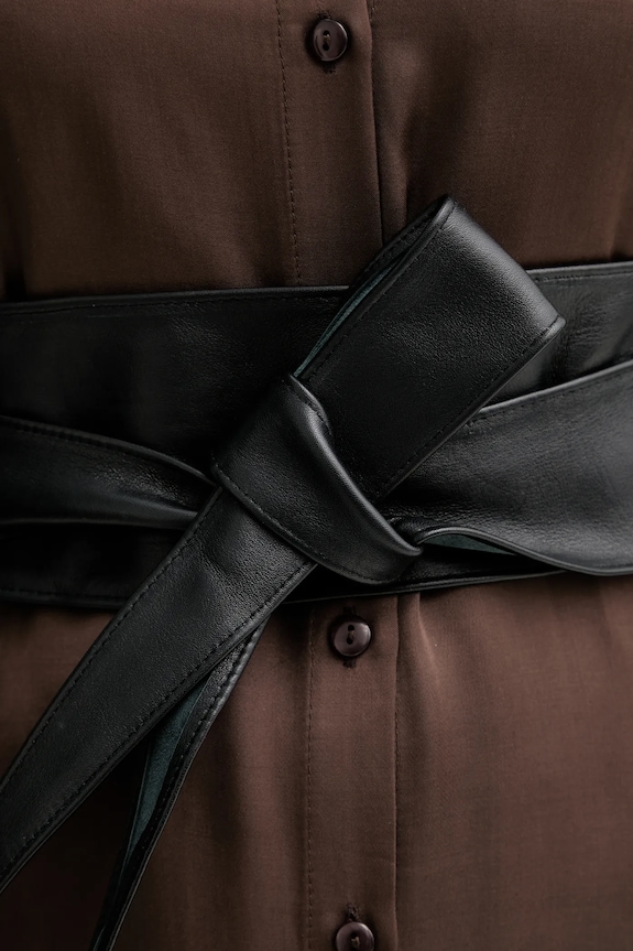 Answear.LAB curea de piele negru P1455.iak