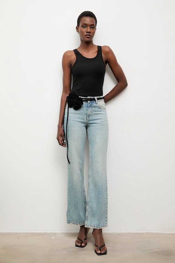 Semišový pásek Answear.LAB 1314.iak černá WA00