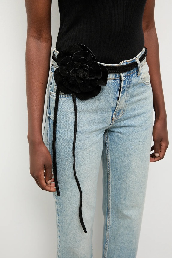 Doplňky Semišový pásek Answear.LAB 1314.iak černá