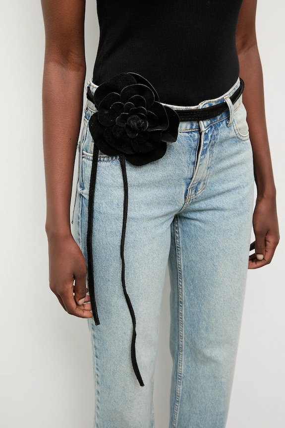 Doplňky Semišový pásek Answear.LAB 1314.iak černá