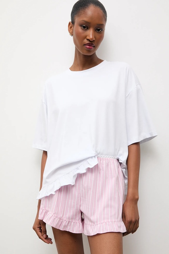 Answear.LAB pijama uni roz WA25-PJD017