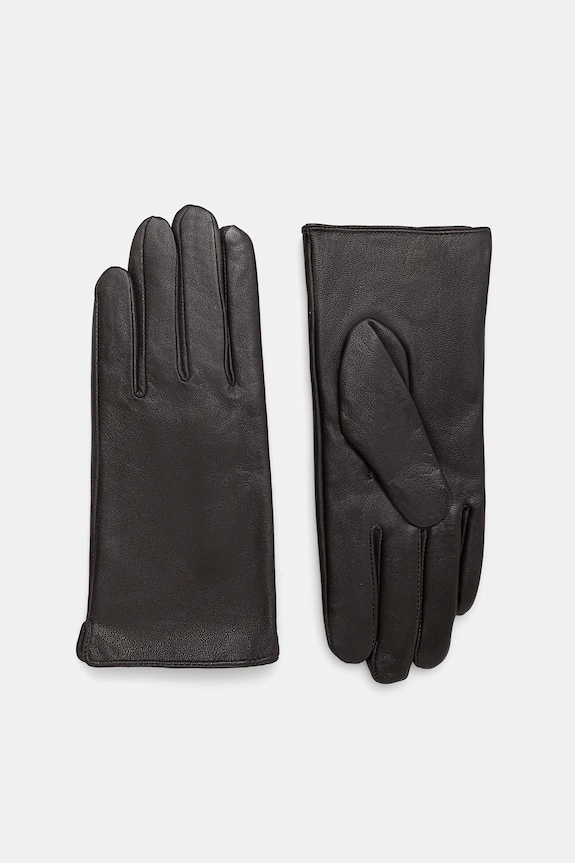 Kožené rukavice Answear.LAB usňová koža hnedá plain.glove.1