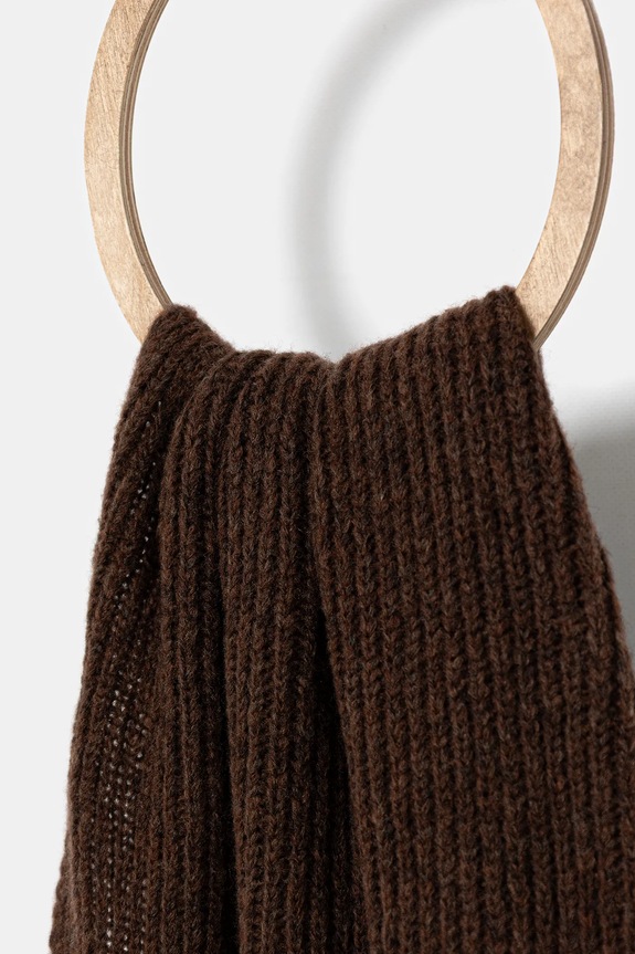 Accesorii Answear.LAB esarfa de lana 2311100-061 maro