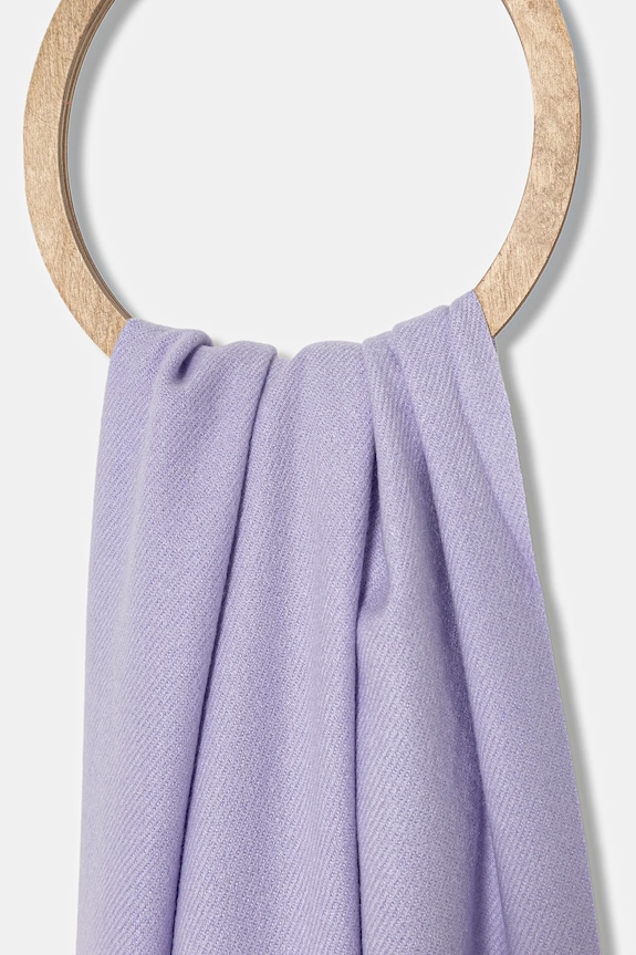 Vlněná šála Answear.LAB pashmina.1 fialová WA25