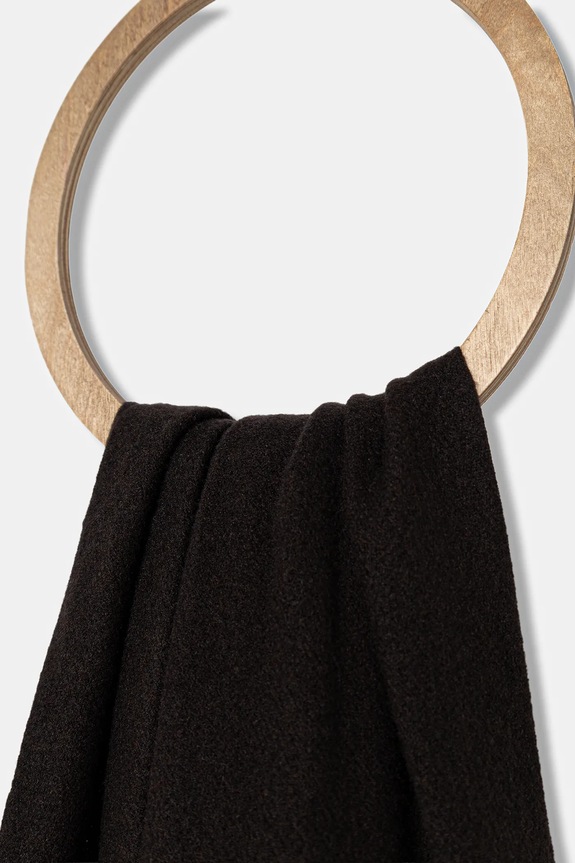 Vlnený šál Answear.LAB pashmina.2 hnedá WA25