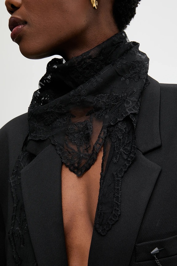 Answear.LAB apaszka LARGE.FLK czarny