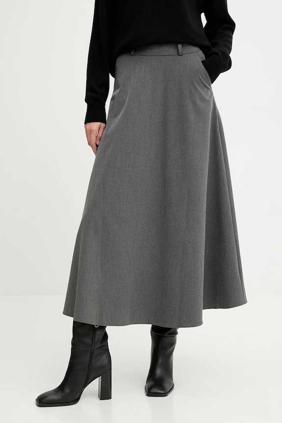 Answear.LAB spódnica PK2816 szary WA25