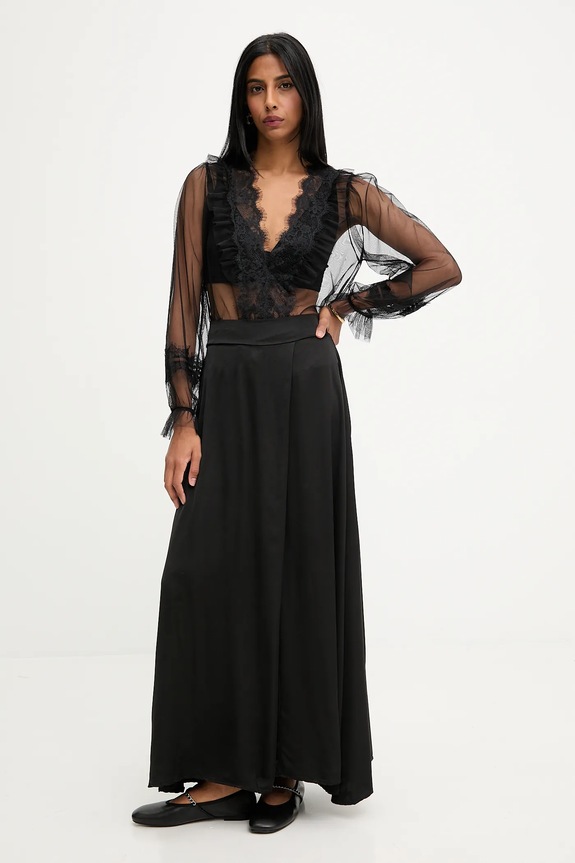 Answear.LAB fusta 54091 negru WA25