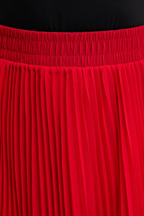 Φούστα Answear.LAB κόκκινο A-22587.hak