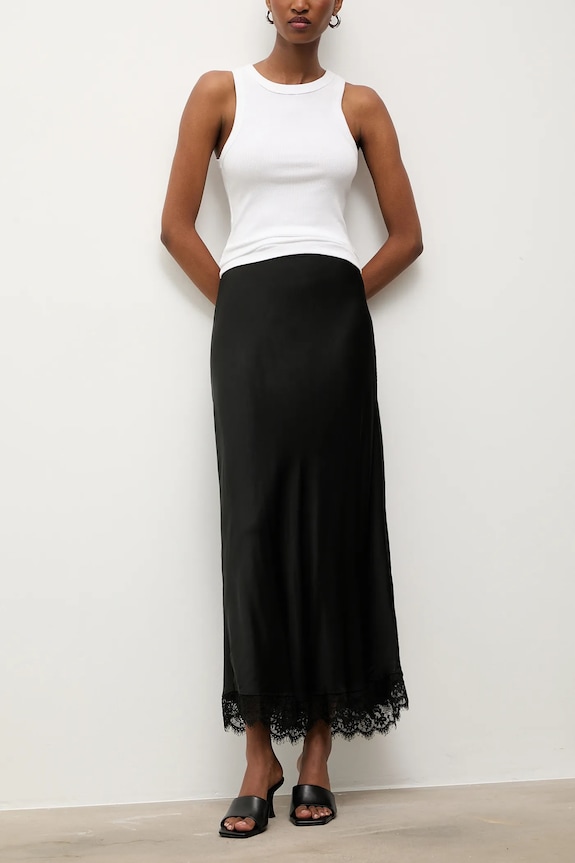 Answear.LAB fusta 55658.iak negru WA25
