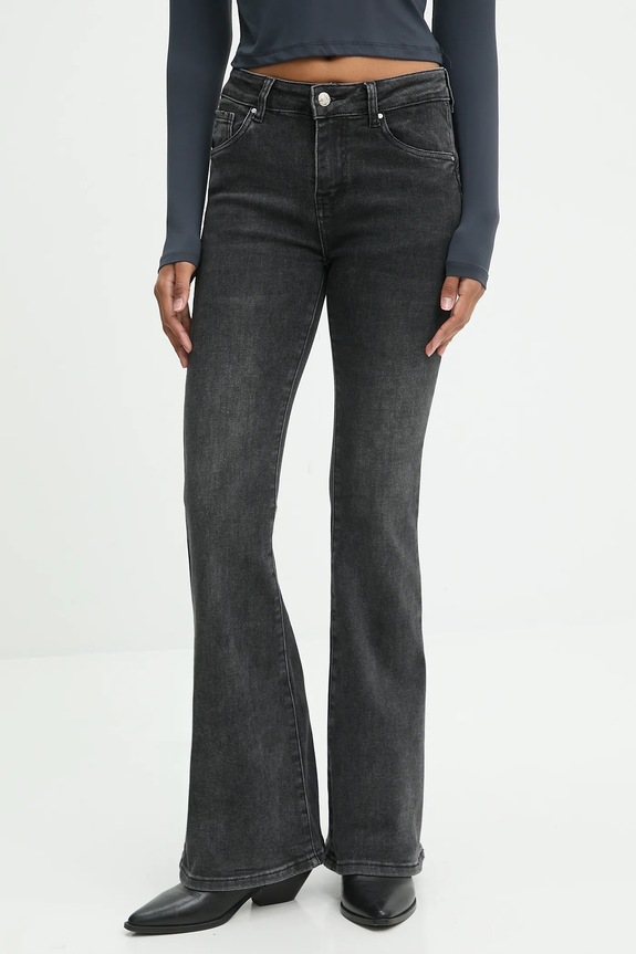 Answear.LAB jeansi negru dj2680.FLK