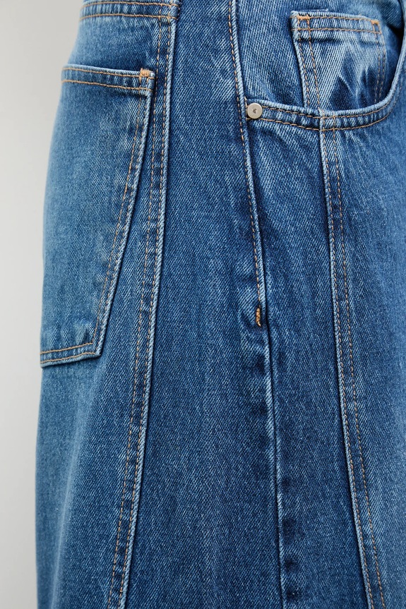 Answear.LAB jeansi 2923.tos albastru