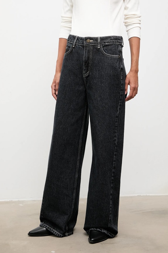 Answear.LAB jeansy ZD.2063.tos granatowy WA25