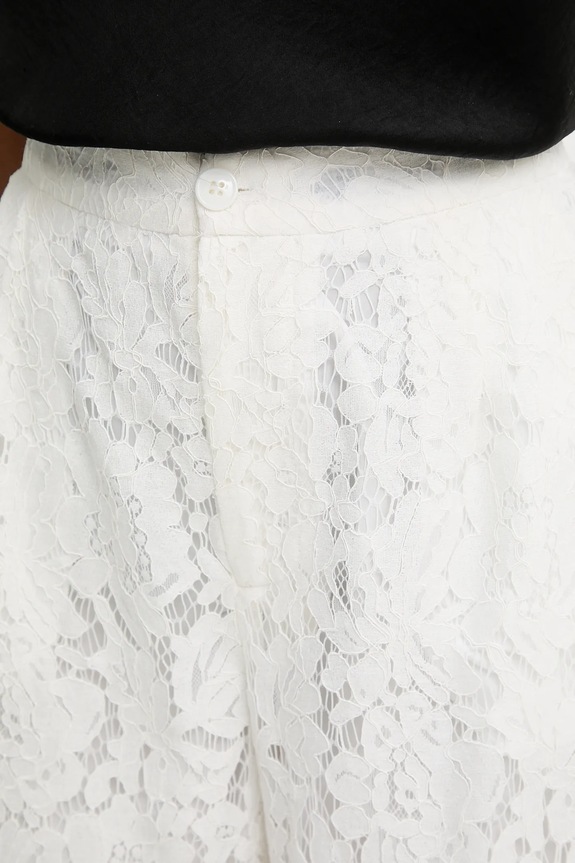Answear.LAB pantaloni alb Ck08369-1.F