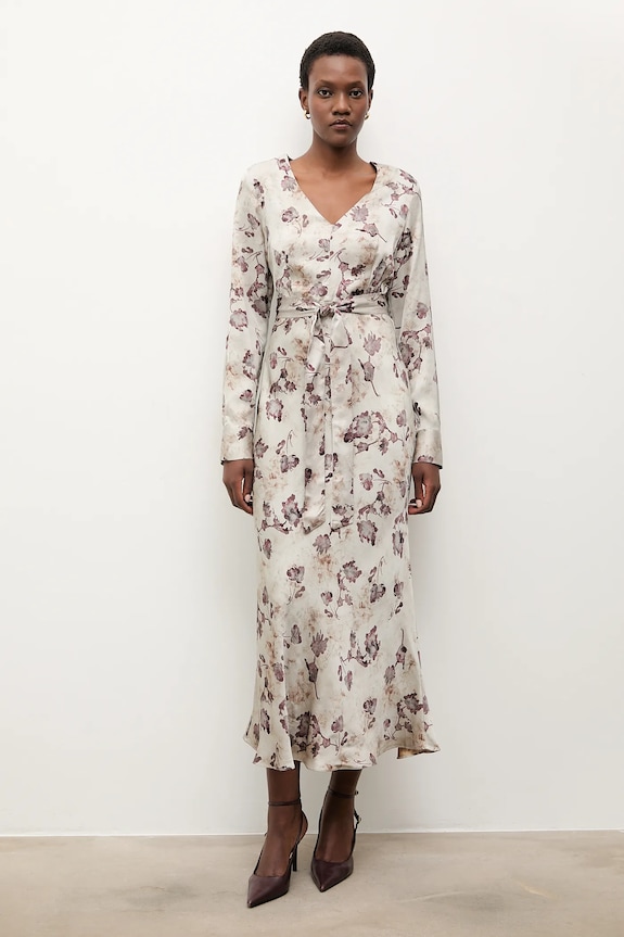 Answear.LAB rochie PK9025 gri WA25