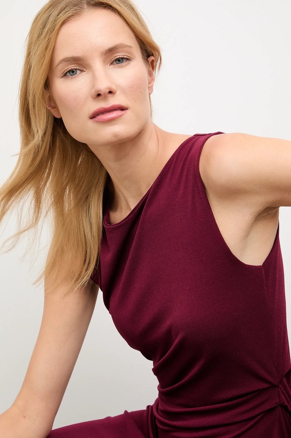 Answear.LAB rochie burgundia AB799