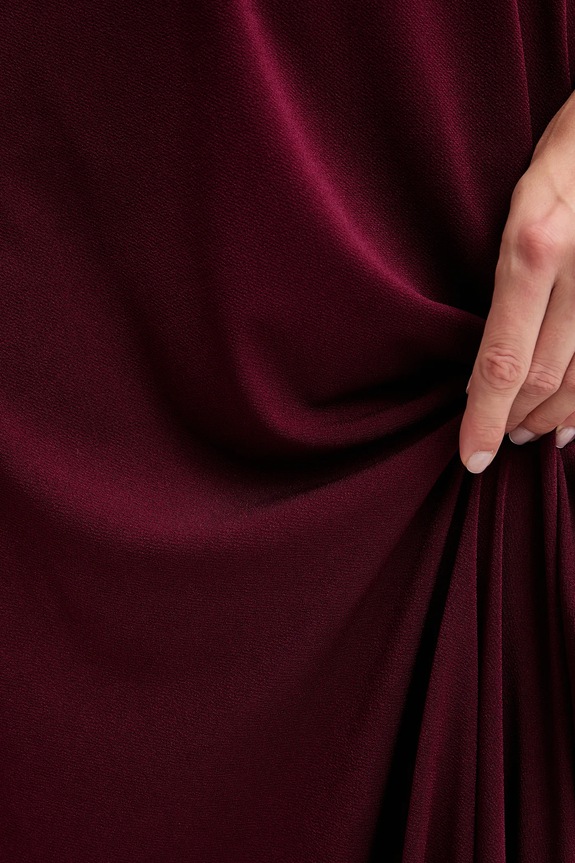 Answear.LAB rochie AB125 burgundia