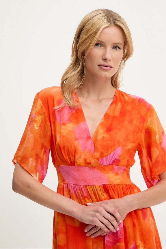 Φόρεμα Answear.LAB πορτοκαλί 62335.685.FLK