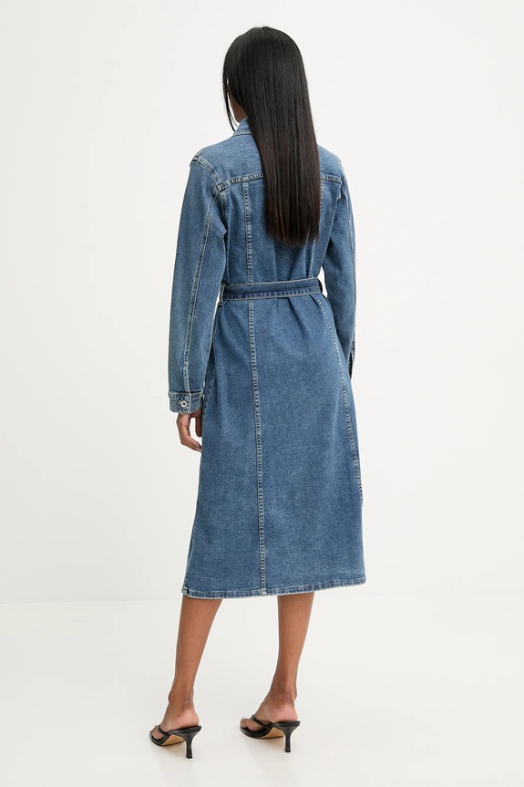Îmbrăcăminte Answear.LAB rochie jeans hm6695 albastru