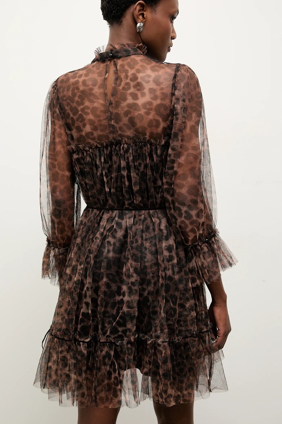 Îmbrăcăminte Answear.LAB rochie 80876.2.FLK maro
