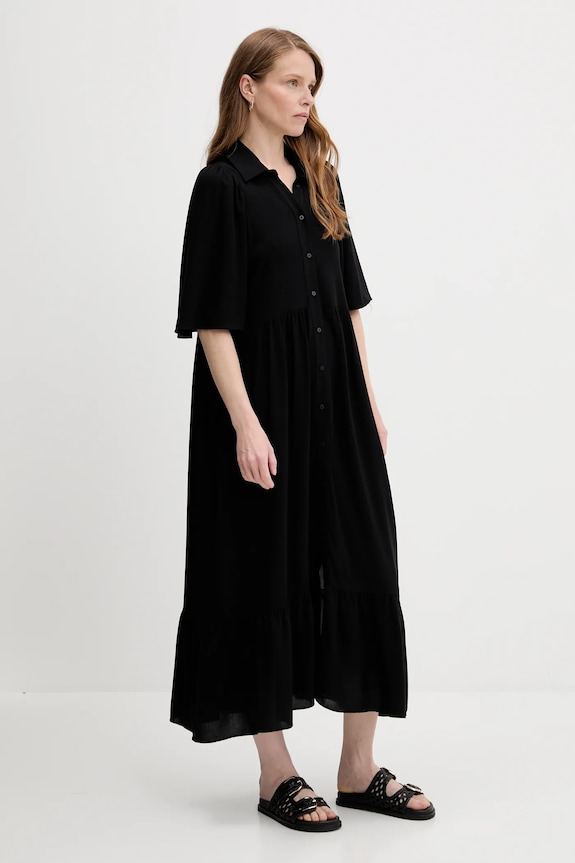 Answear Lab rochie F.5557.tos negru WA25