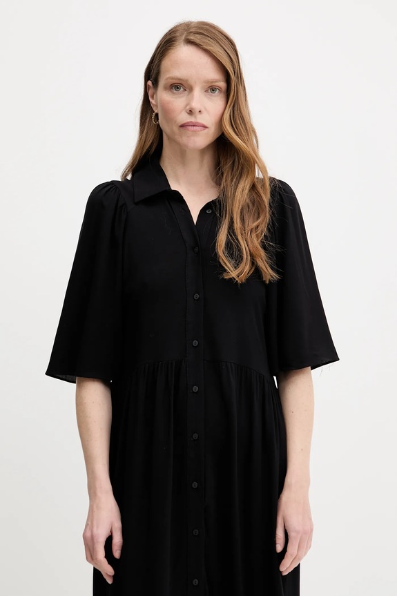 Answear Lab rochie negru F.5557.tos