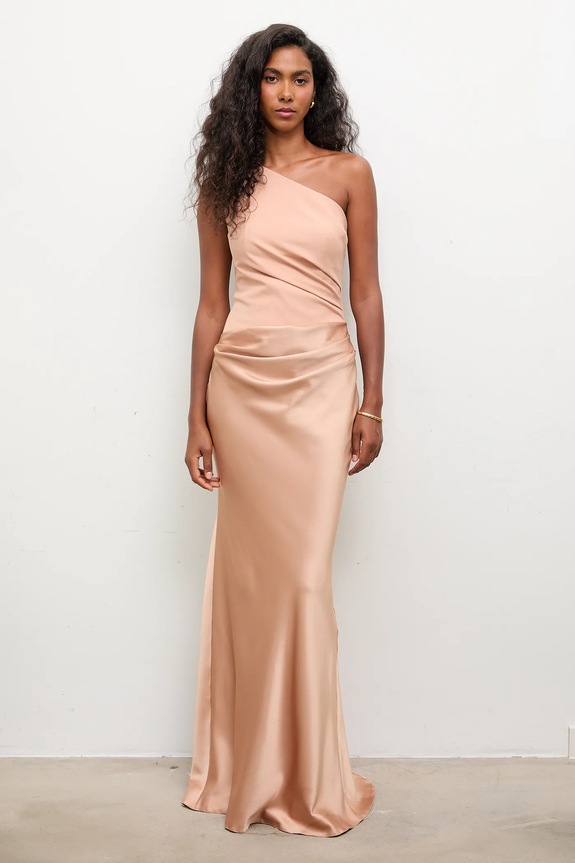 Φόρεμα Answear.LAB 2438.TOS μπεζ WA25