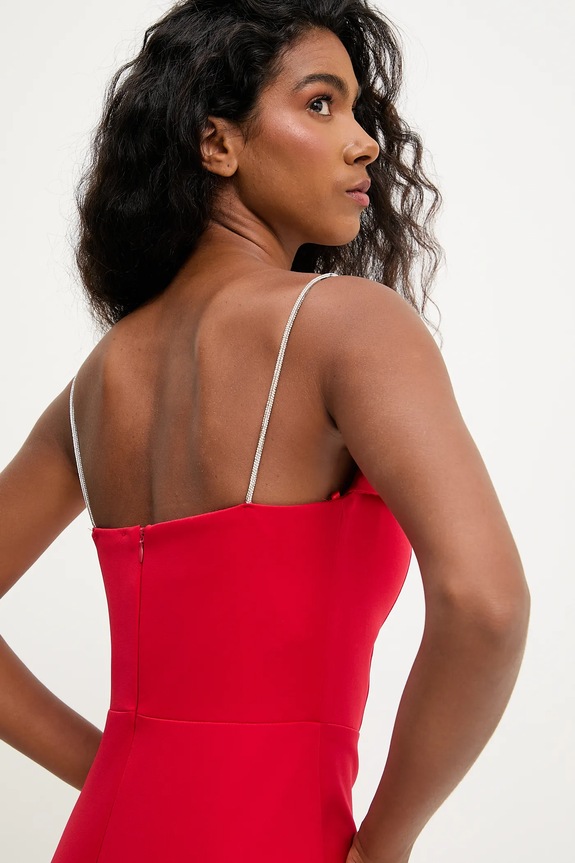 Φόρεμα Answear.LAB 1430.TOS κόκκινο