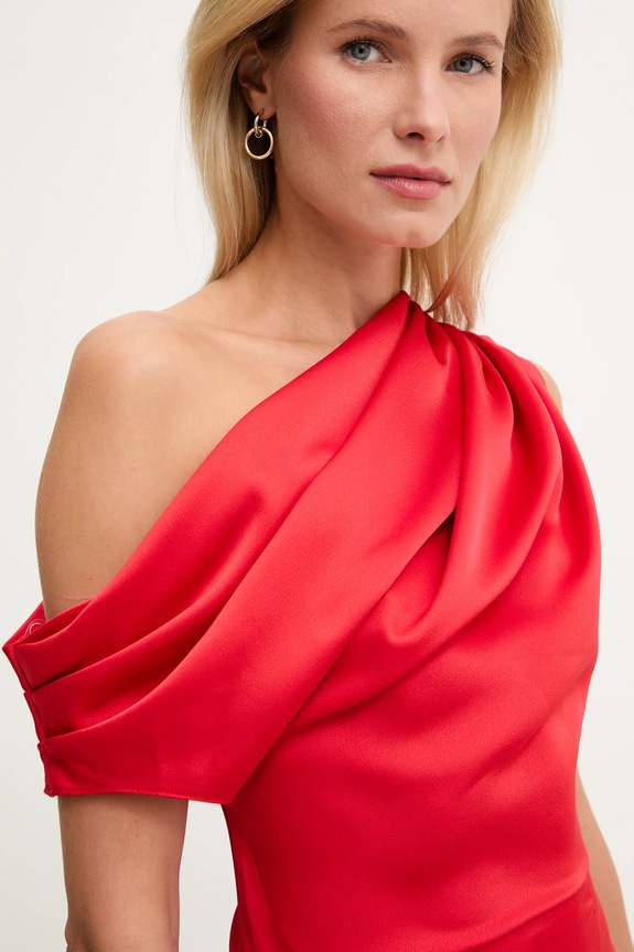 Answear.LAB sukienka ALEXANDRA.TOS czerwony