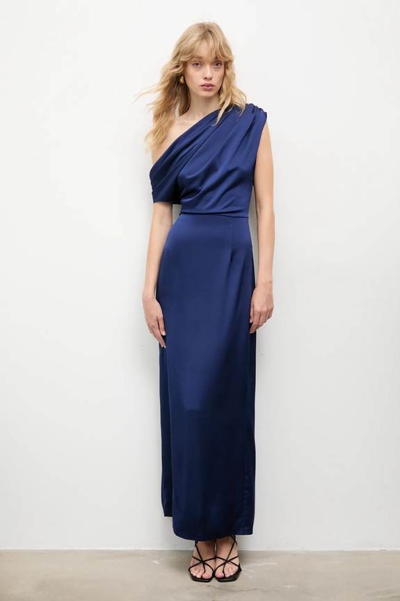 Answear.LAB sukienka ALEXANDRA.TOS granatowy WS26